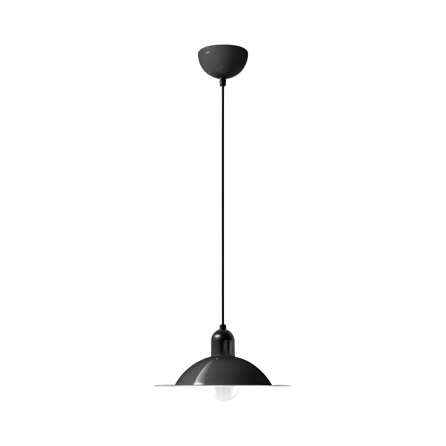 Lampiatta Pendant Light in Black (11.1-Inch).