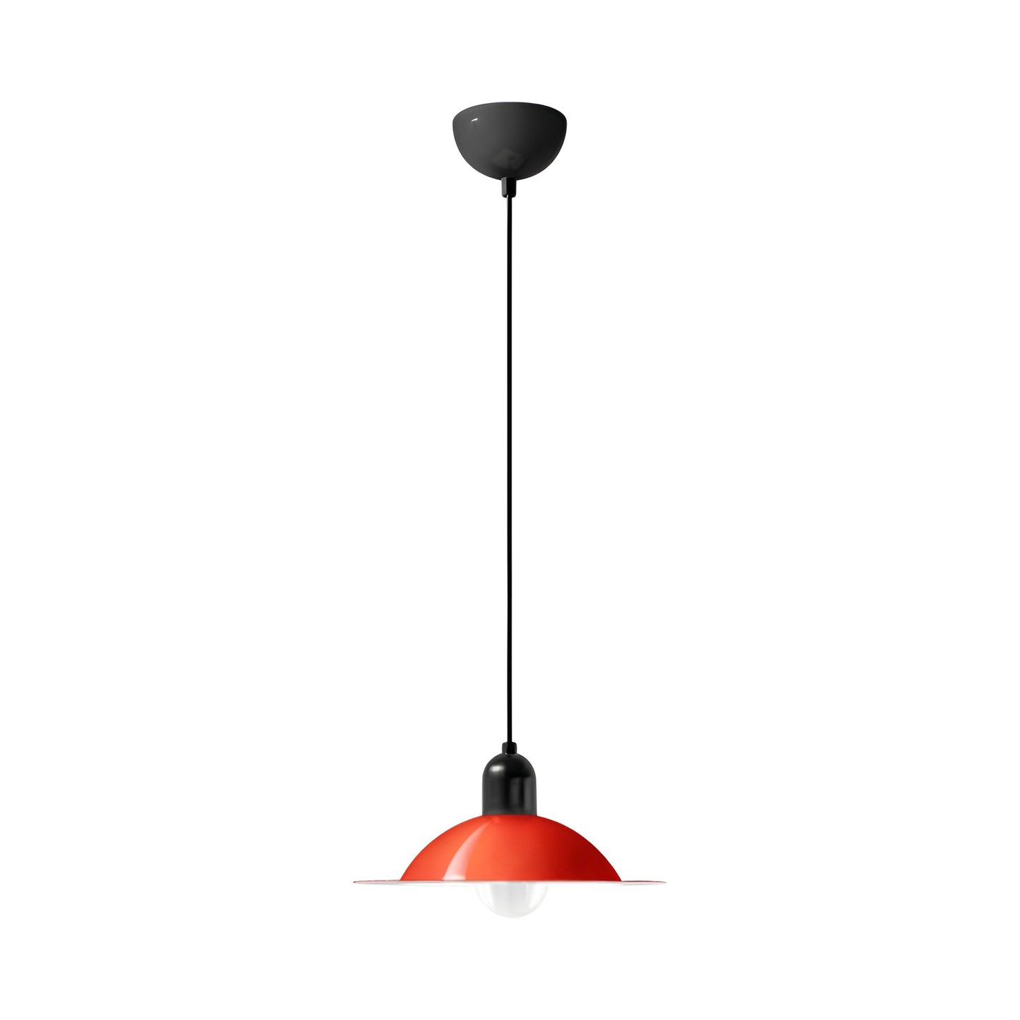 Lampiatta Pendant Light in Red (11.1-Inch).