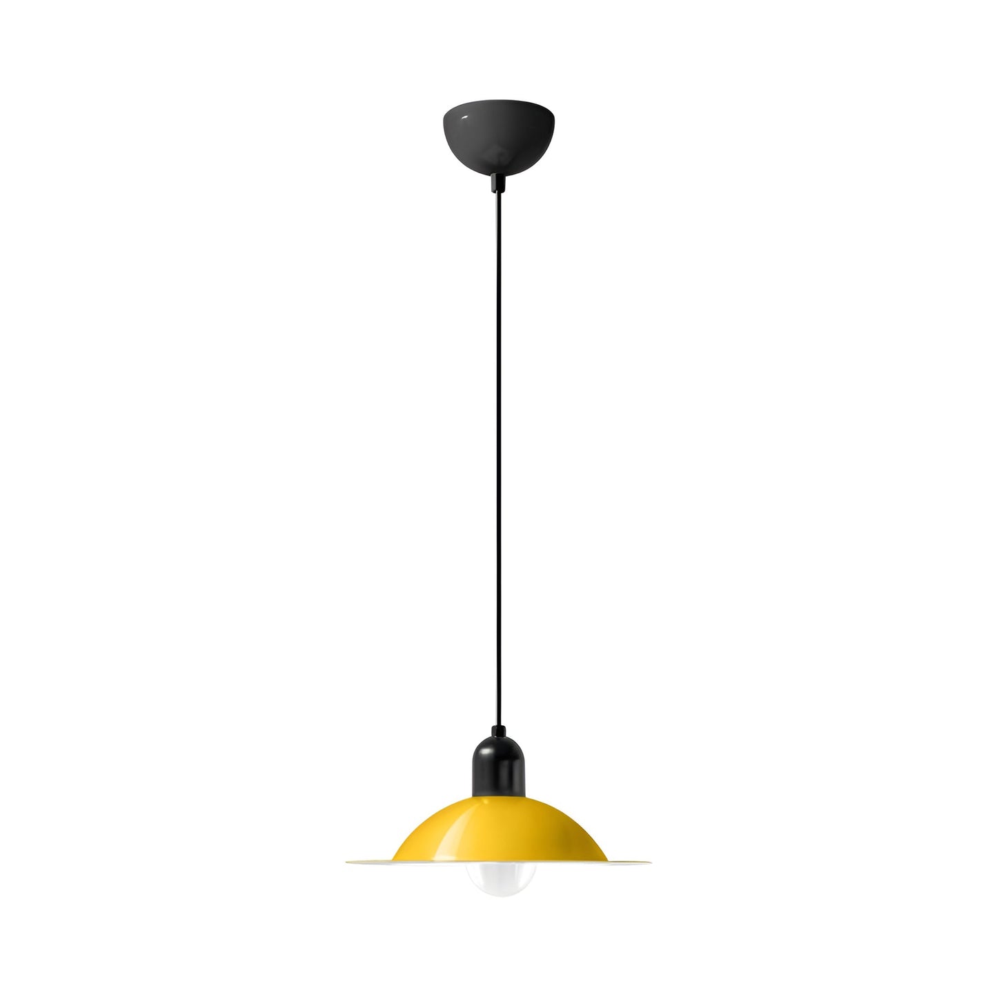 Lampiatta Pendant Light in Yellow (11.1-Inch).