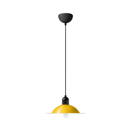 Lampiatta Pendant Light in Yellow (11.1-Inch).