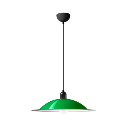 Lampiatta Pendant Light in Green (19.7-Inch).