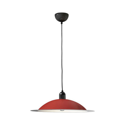 Lampiatta Pendant Light in Red (19.7-Inch).