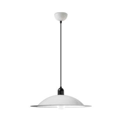 Lampiatta Pendant Light in White (19.7-Inch).