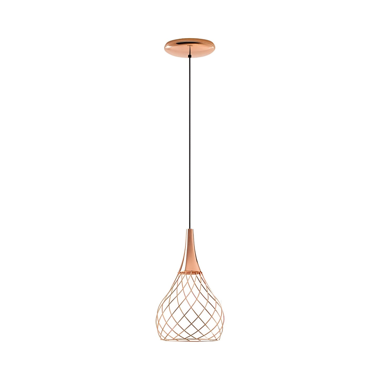 Mongolfier LED Pendant Light in Copper (10.2-Inch).