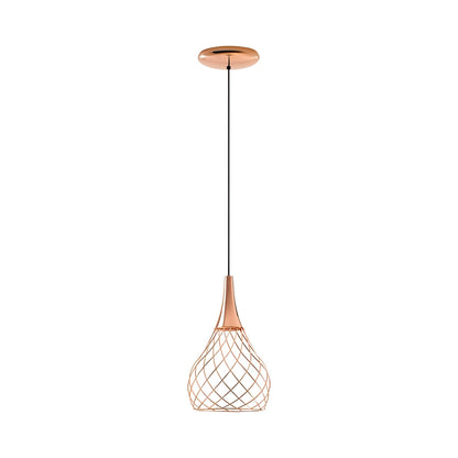 Mongolfier LED Pendant Light in Copper (10.2-Inch).