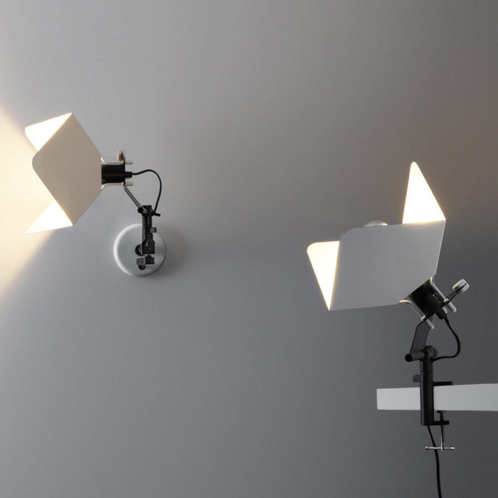 Triedro Table Lamp/Wall Light in Detail.