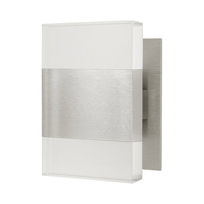 Baya LED Wall Light in Aluminum (2 X Short Panels).