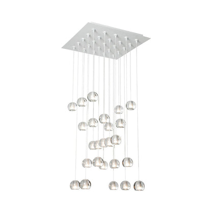 Gracie Chandelier in White/Frost (25-Light).