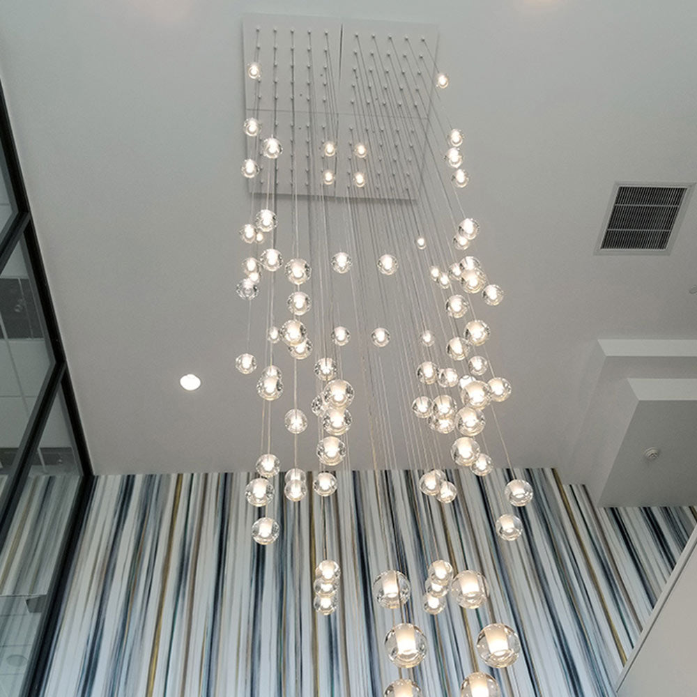 Gracie Chandelier in living room.