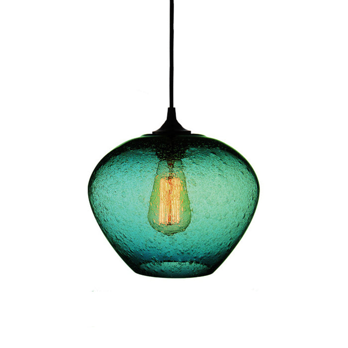 Rustica Pendant Light in Turquoise.