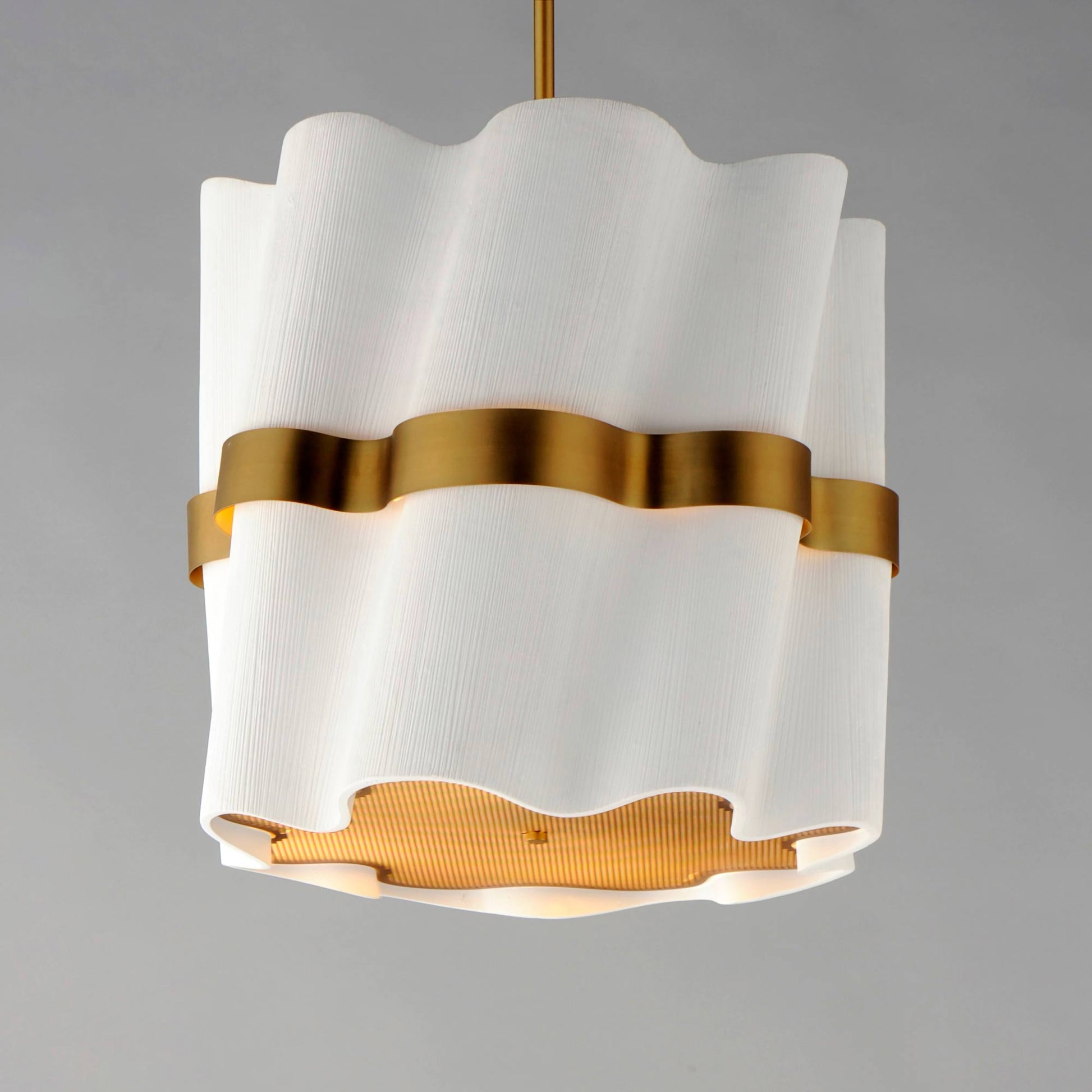 Curtain Call Foyer Pendant Light in Detail.