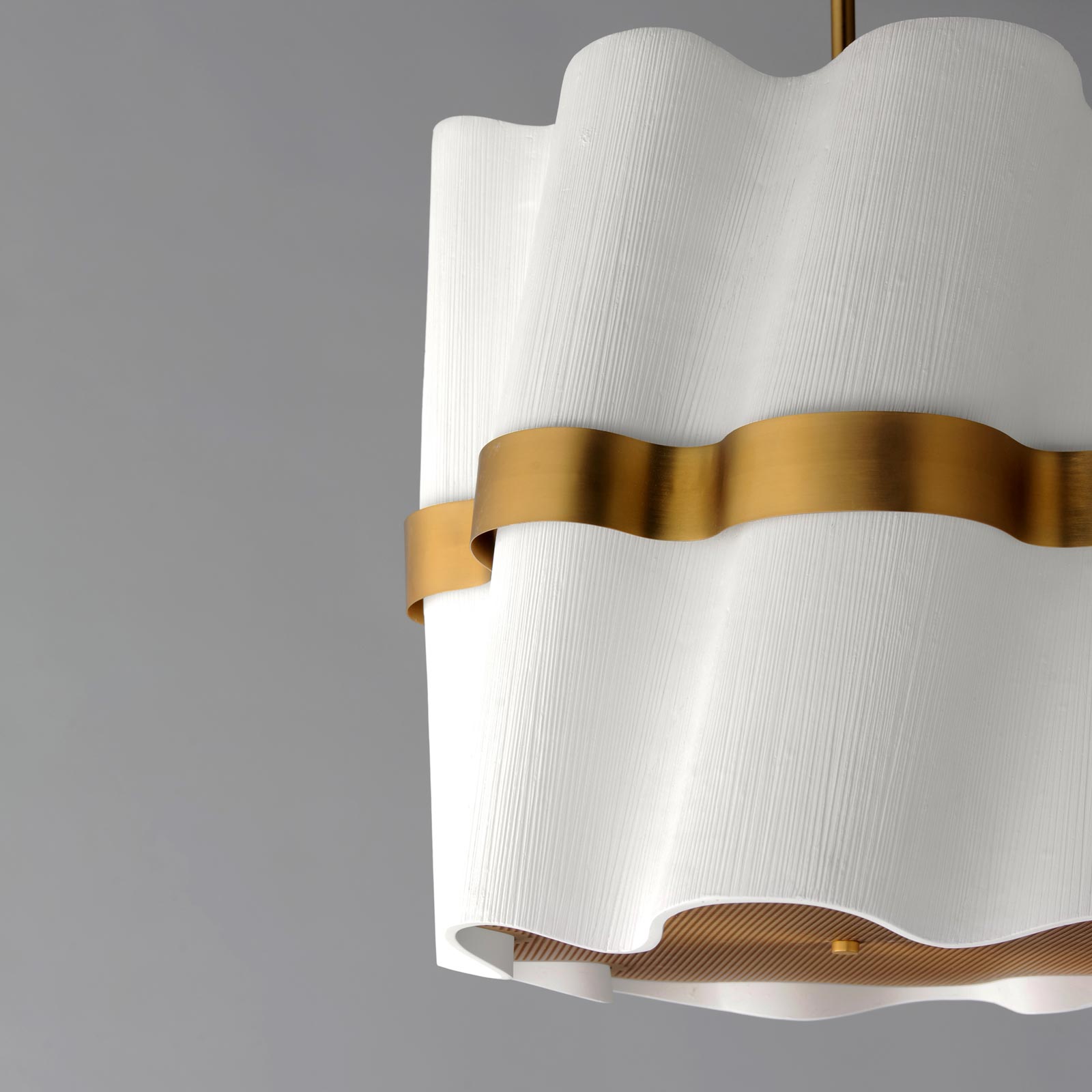 Curtain Call Foyer Pendant Light in Detail.