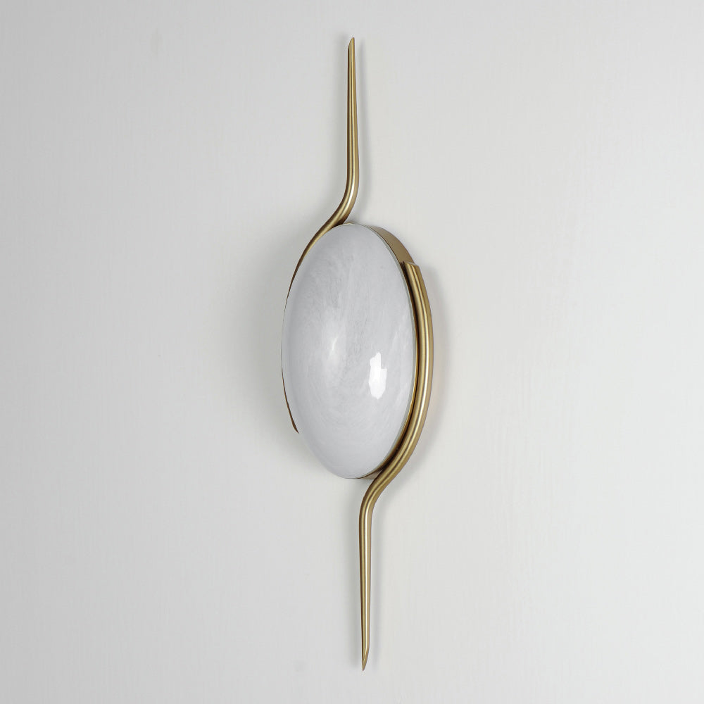 Locket LED Wall Light in Detail.