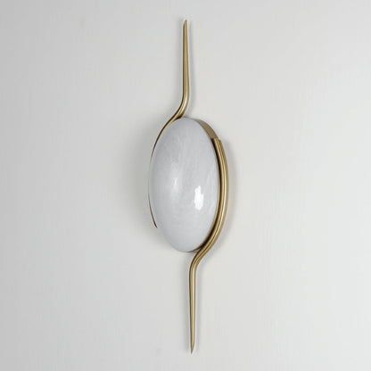 Locket LED Wall Light in Detail.