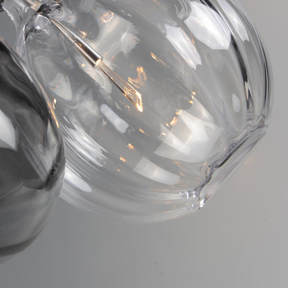 Ray Dance Single Cluster LED Pendant Light in Detail.