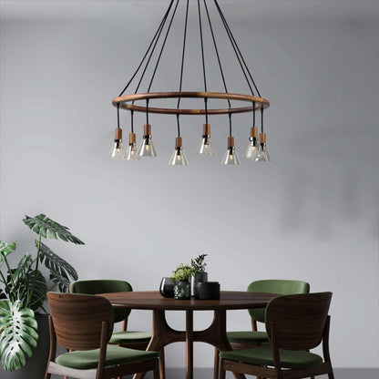 Scan Multi Light Pendant Light in living room.