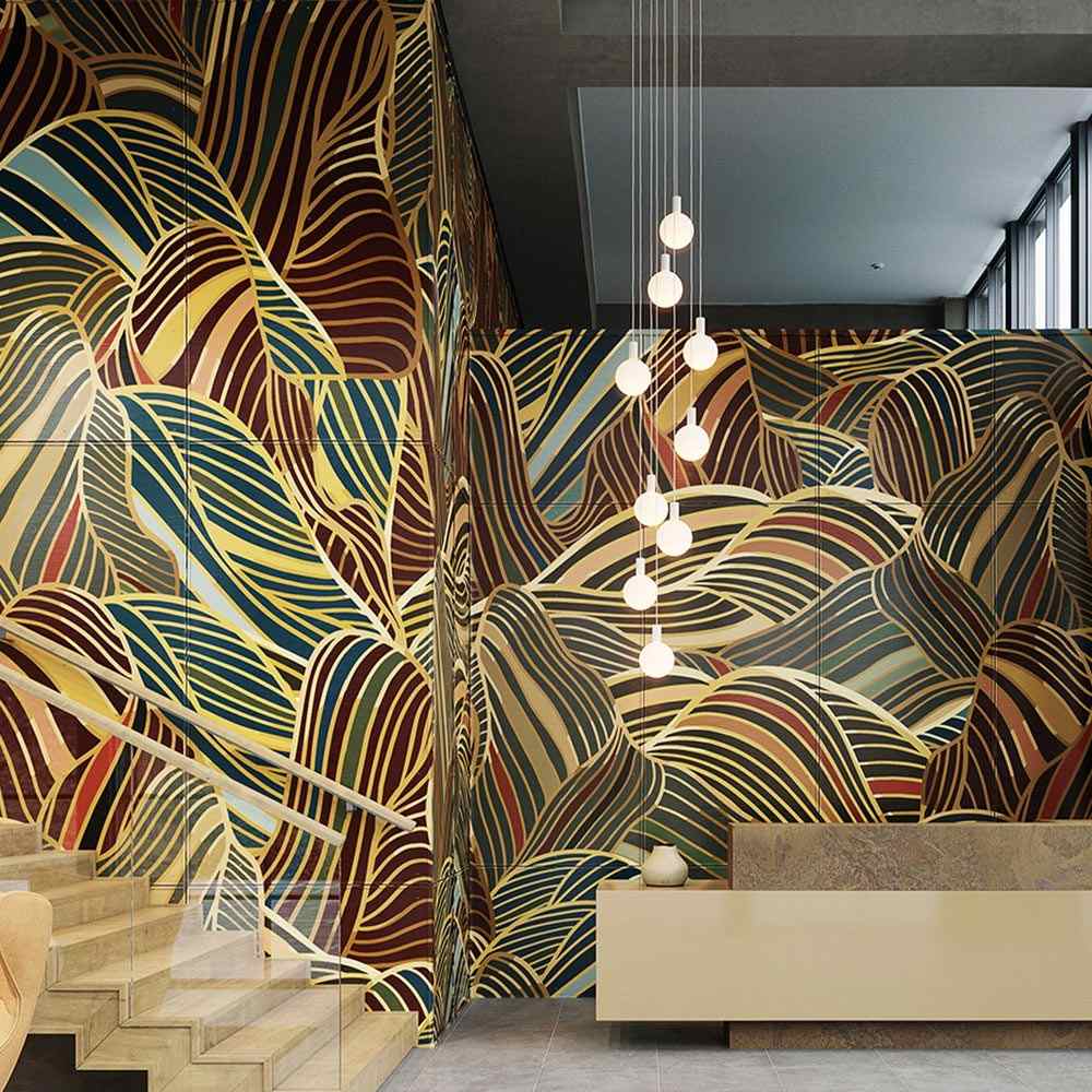 Alumina Sphere V LED Multi Light Pendant Light in living room.