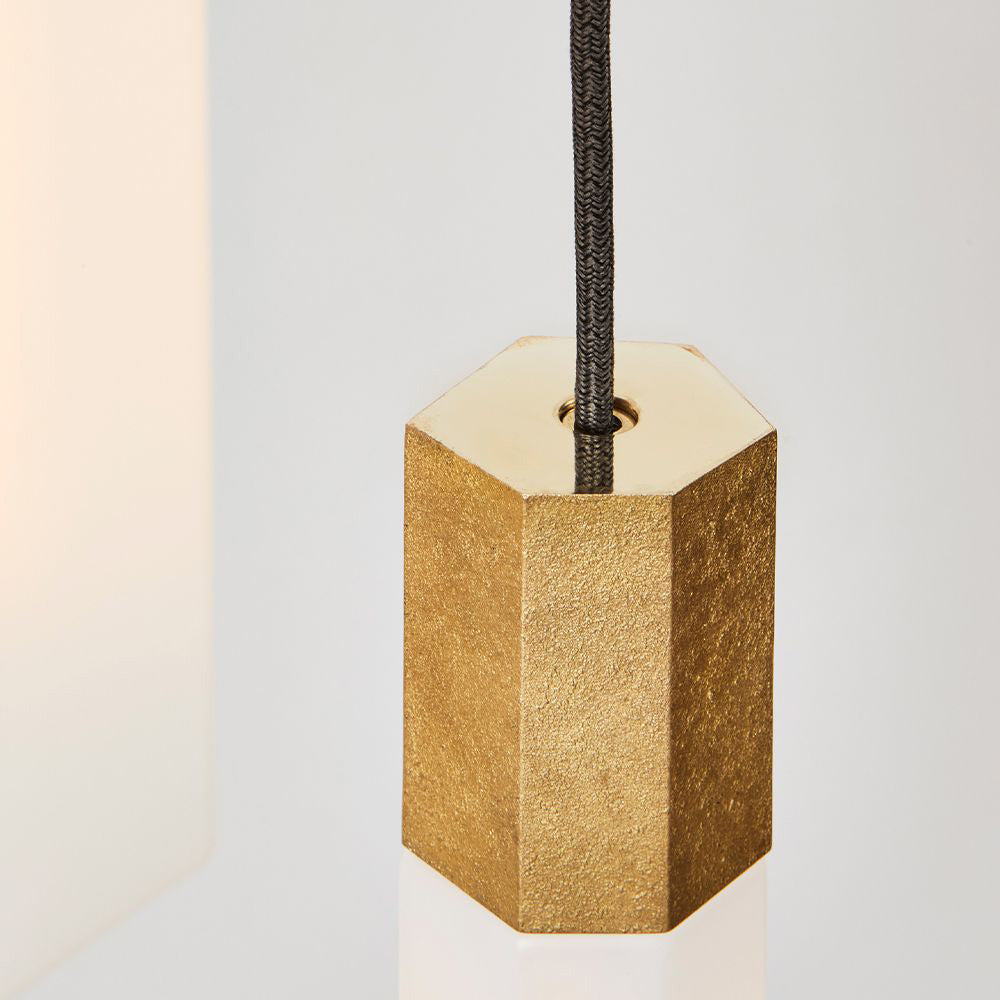 Basalt Multi Light Pendant Light in Detail.