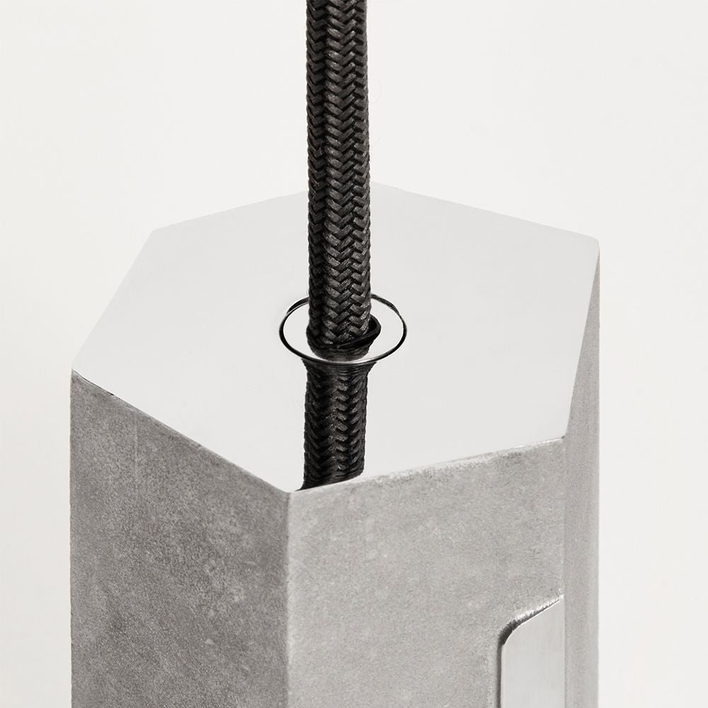 Basalt Pendant Light in Detail.