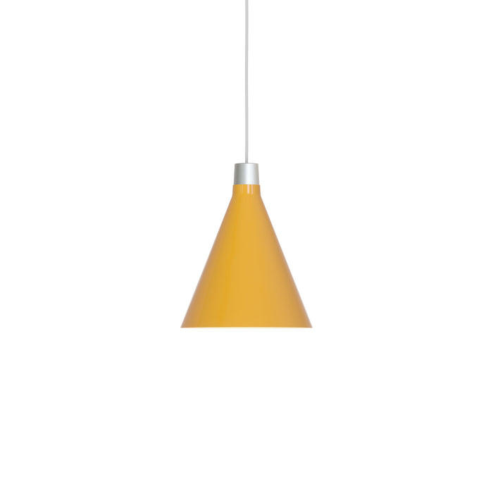 Bower Pendant Light in Yellow (Small).