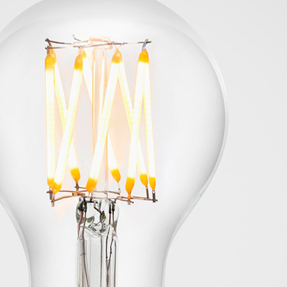Classic Globe A60 6W 120V E26 LED Bulb in Detail.