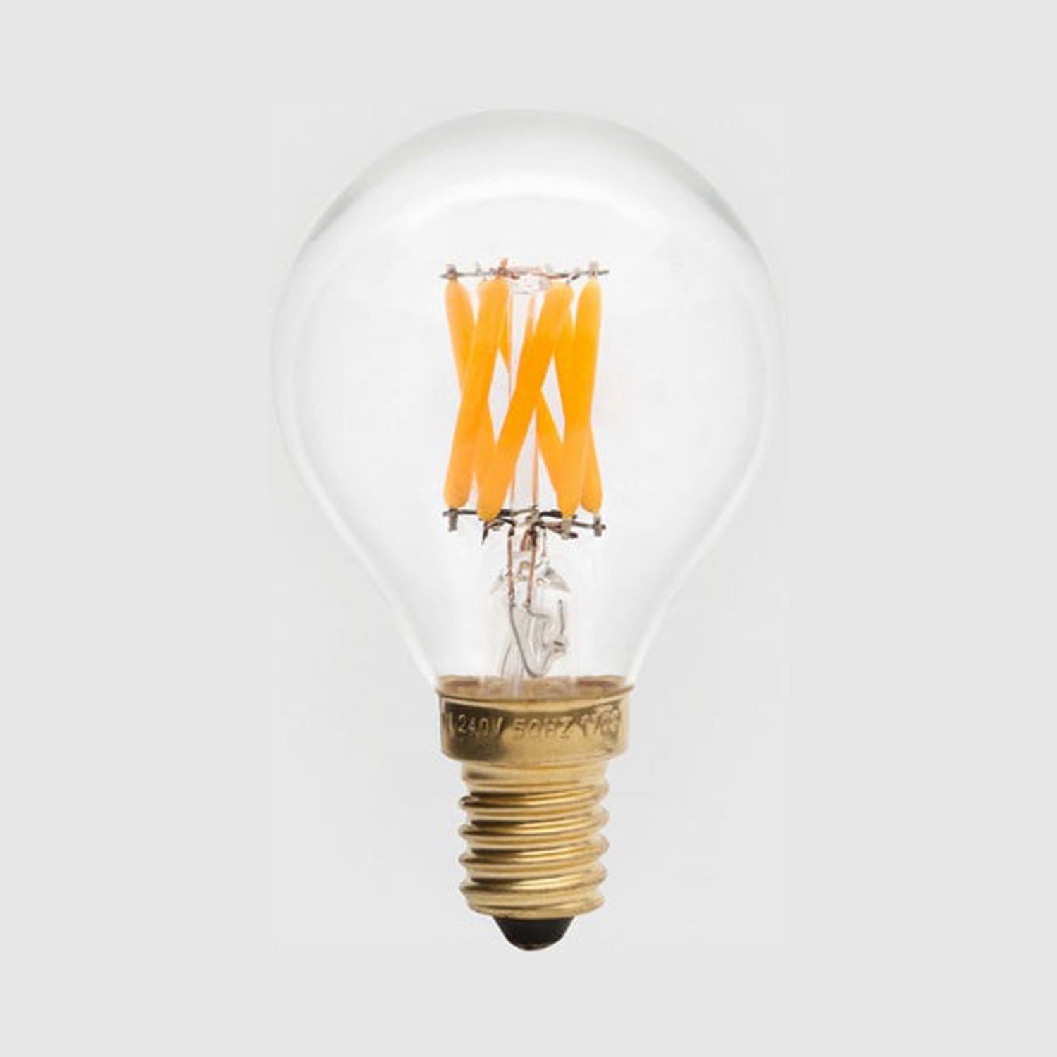 Classic Pluto G45 3W 2700K E12 LED Bulb in Detail.