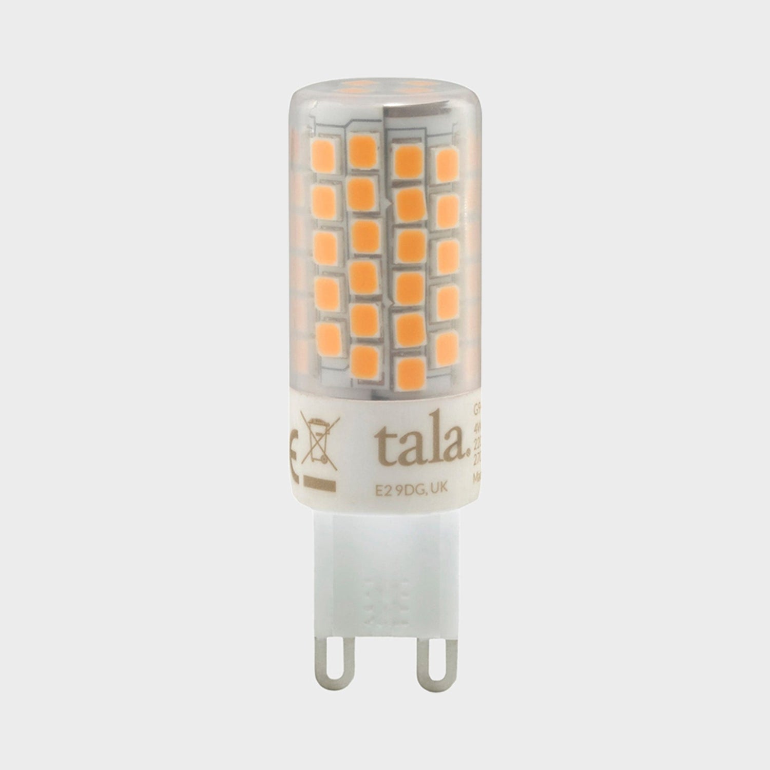 G9 4.0W 2700K 97CRI 120V LED Bulb in Detail.