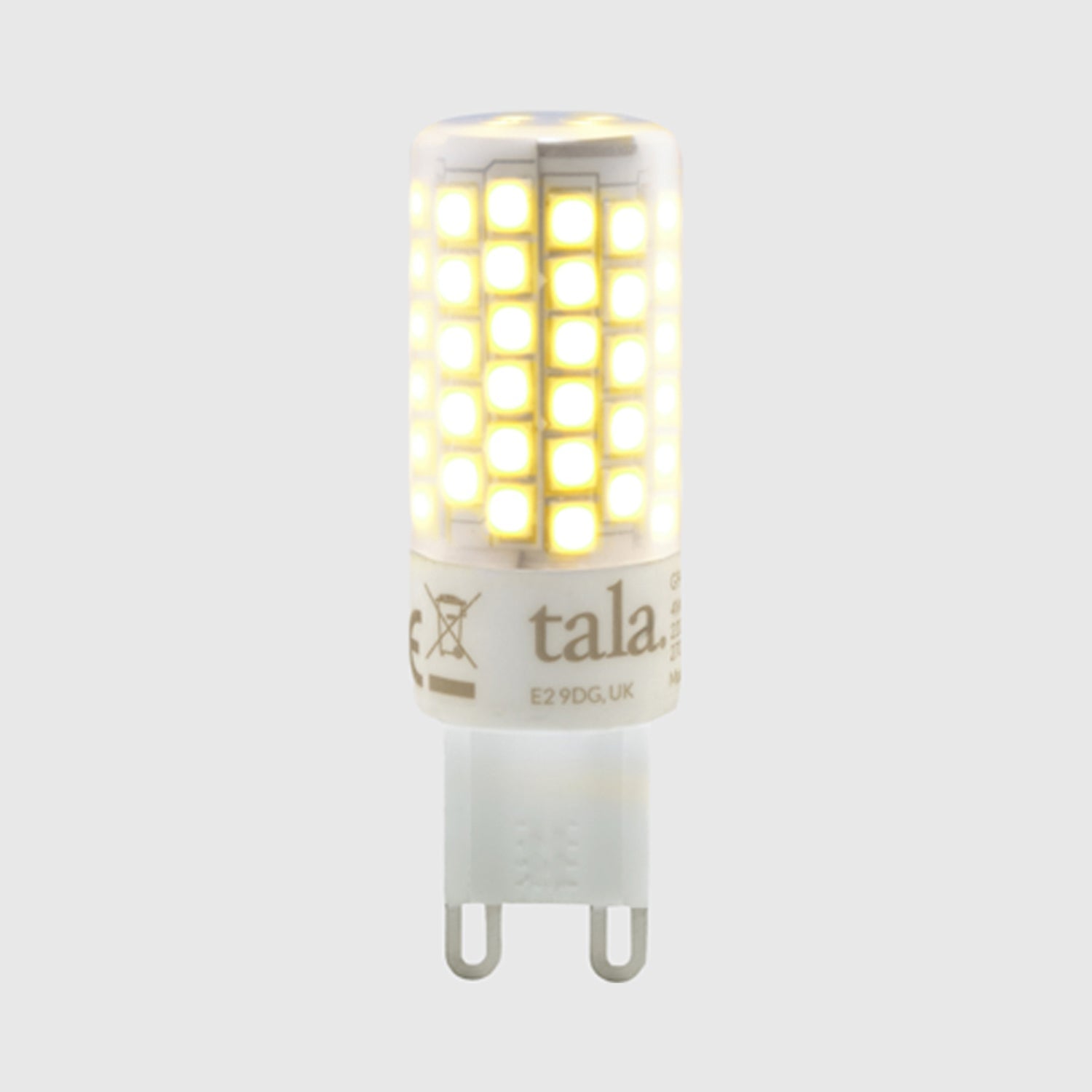 G9 4.0W 2700K 97CRI 120V LED Bulb in Detail.