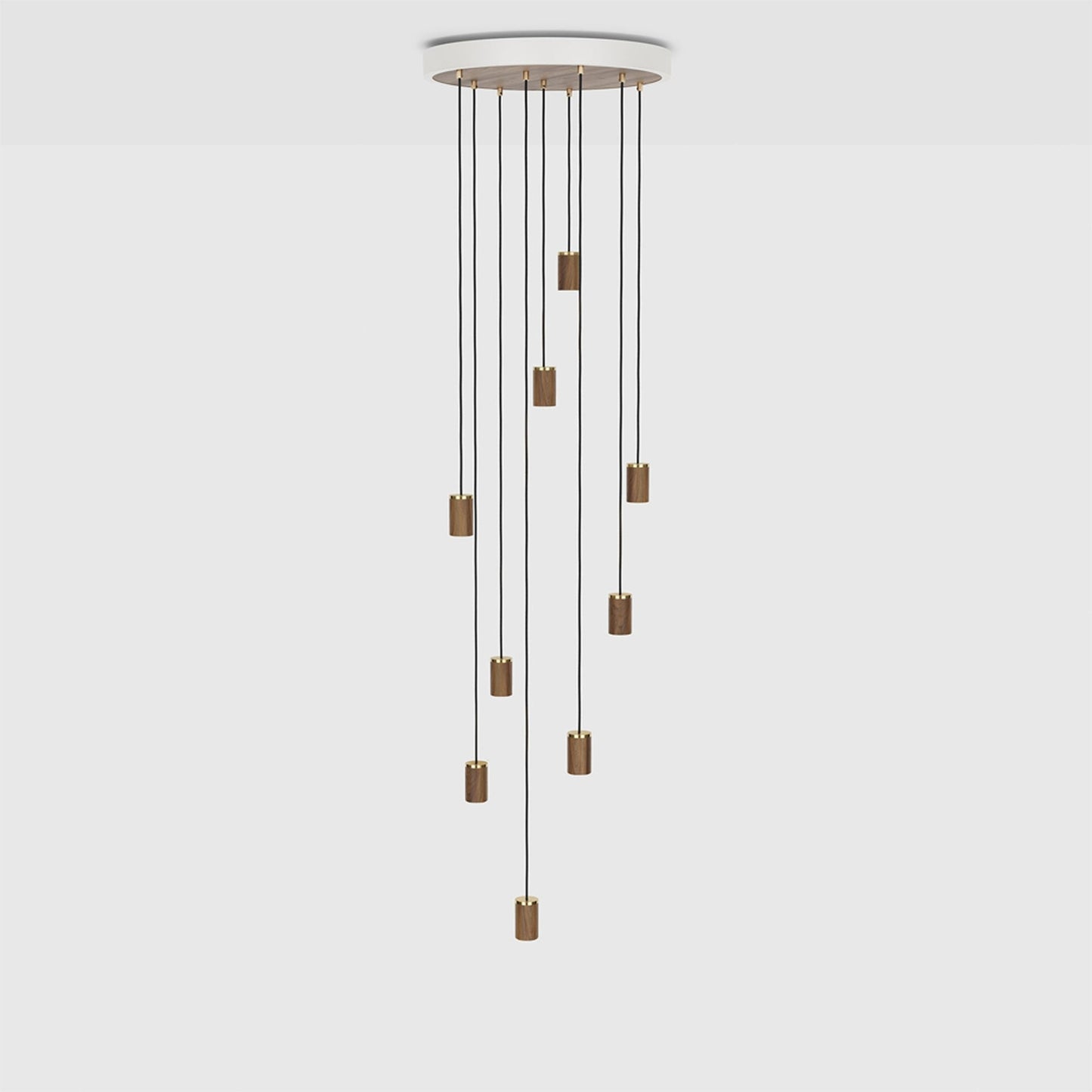 Knuckle Multi Light Pendant Light in Detail.