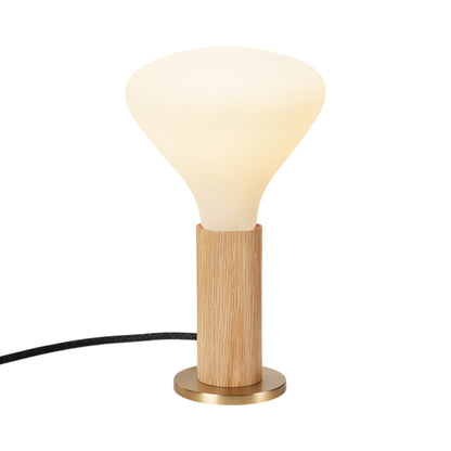 Knuckle Noma Table Lamp in Oak.