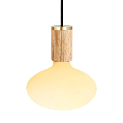 Knuckle Oval Pendant Light in Oak (Oval).