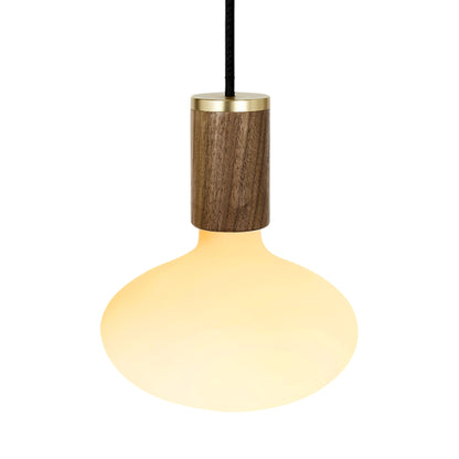 Knuckle Oval Pendant Light in Walnut (Oval).