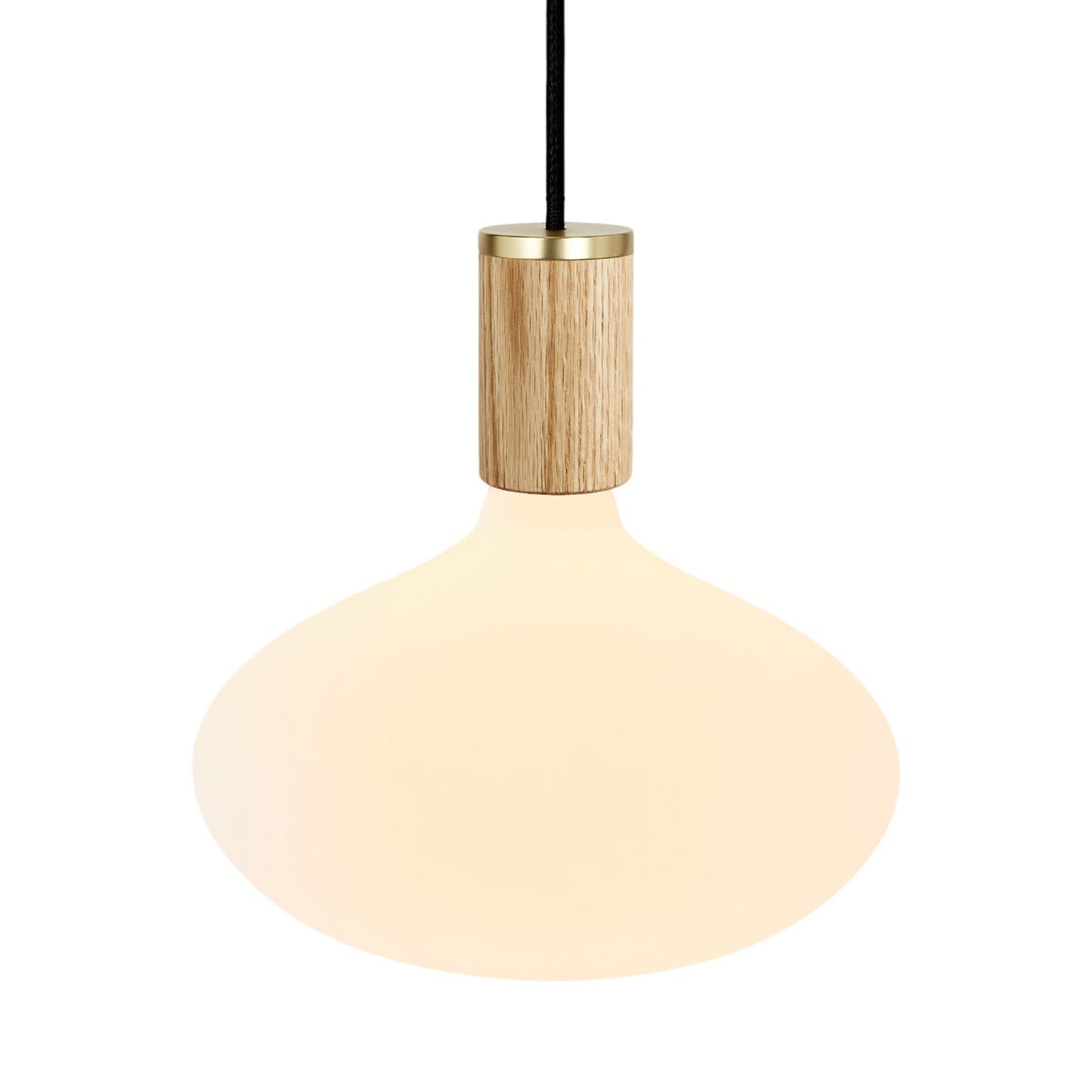 Knuckle Oval Pendant Light in Oak (Oval II).