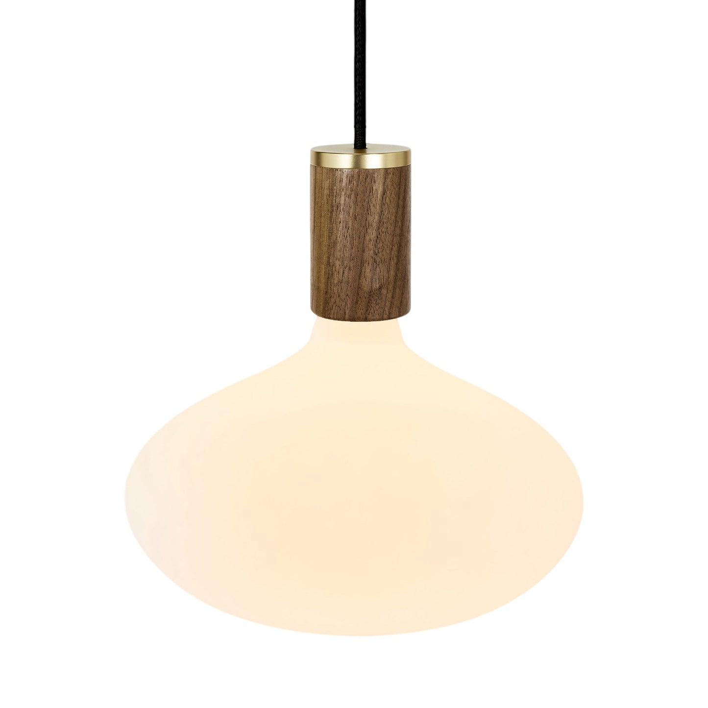 Knuckle Oval Pendant Light in Walnut (Oval II).