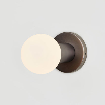 Lochan Sphere III Outdoor Wall Light in Detail.