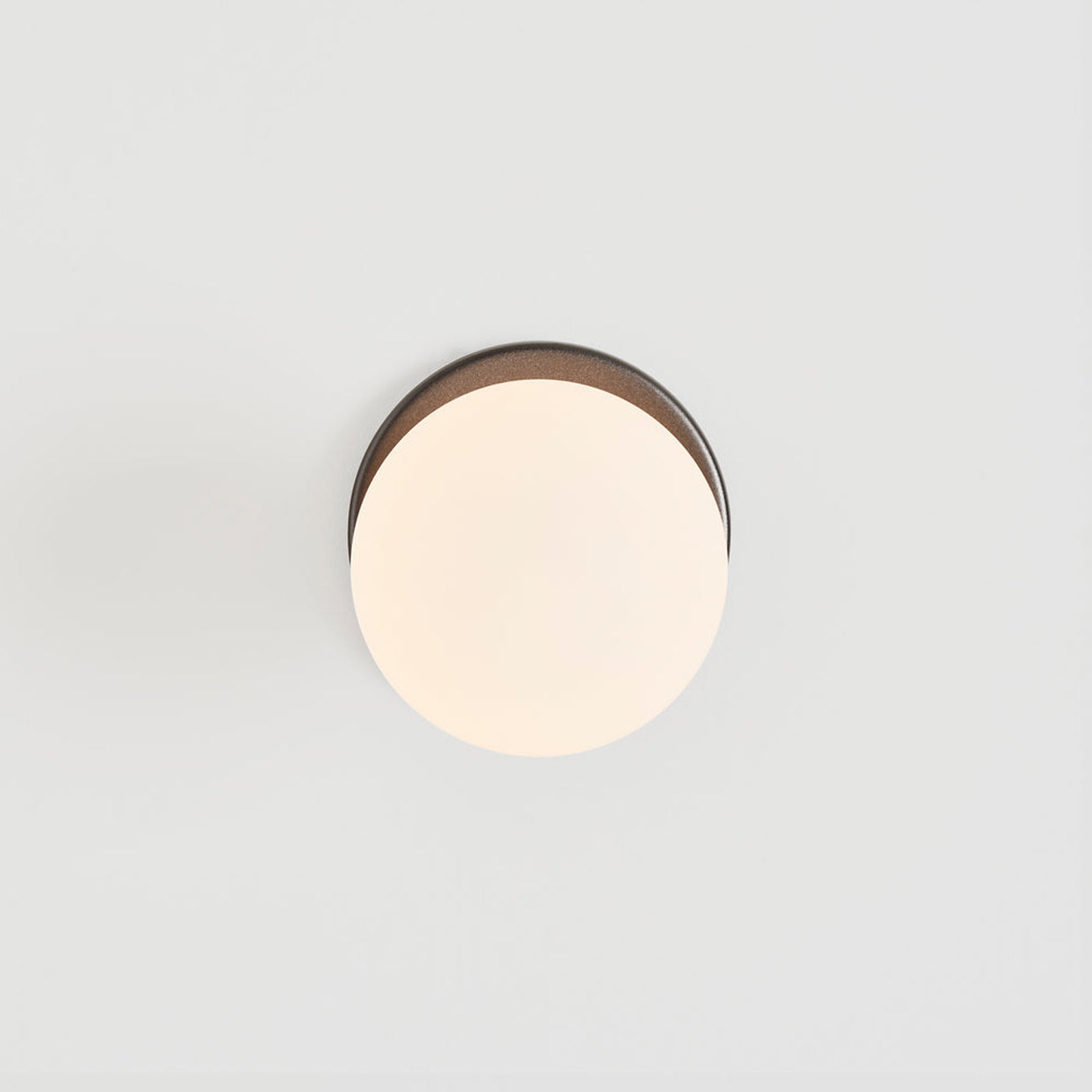Lochan Sphere III Outdoor Wall Light in Detail.