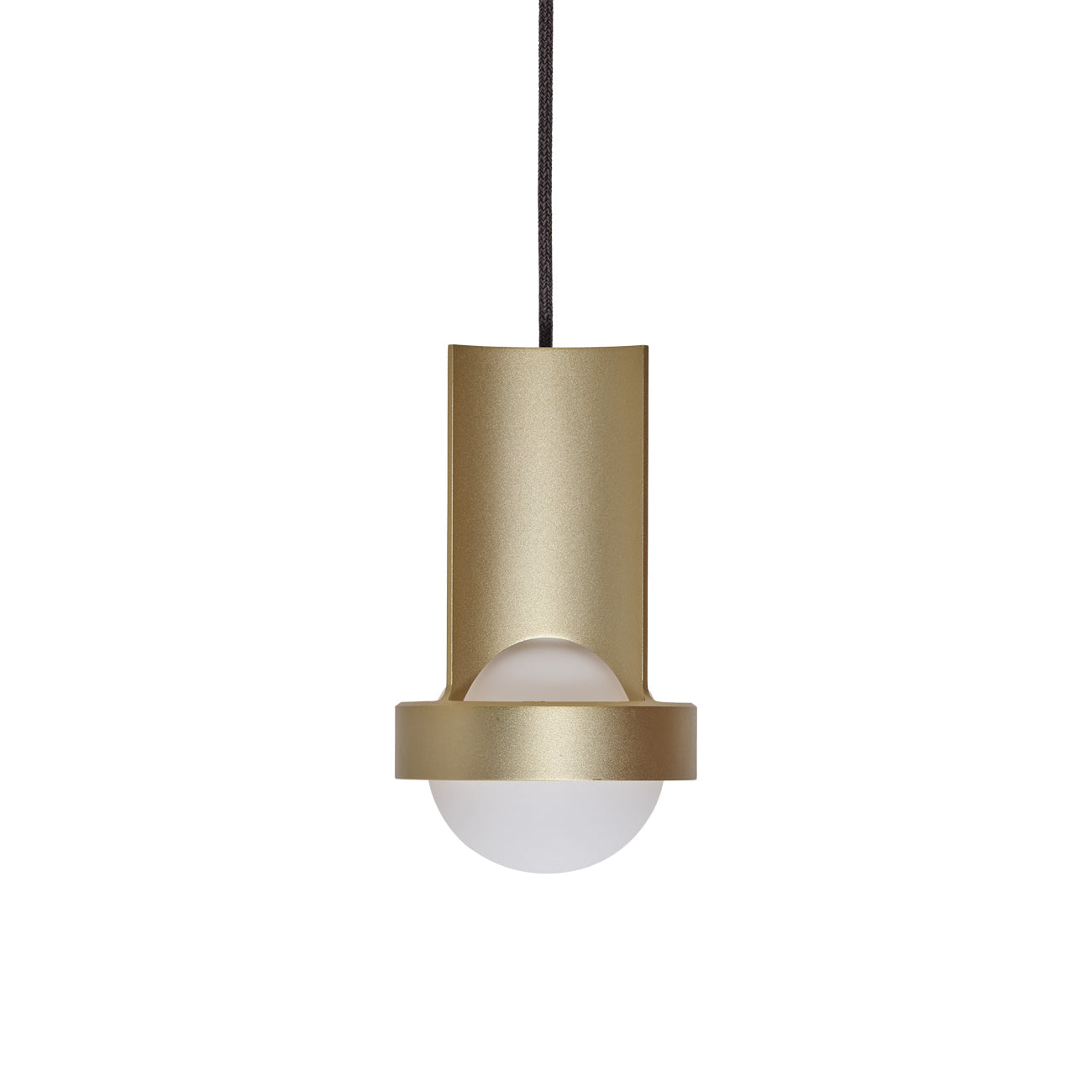 Loop Pendant Light in Gold (Small).