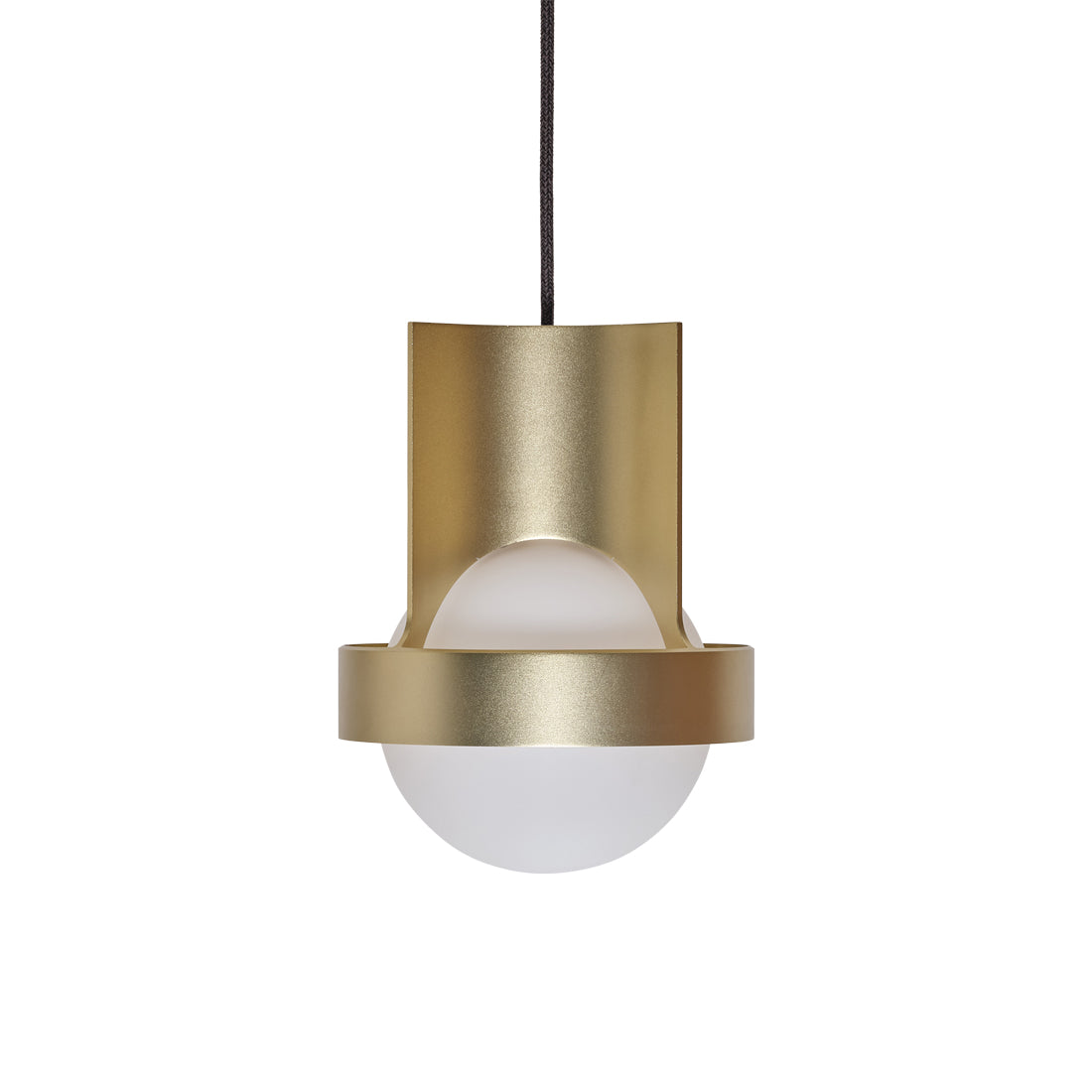 Loop Pendant Light in Gold (Large).