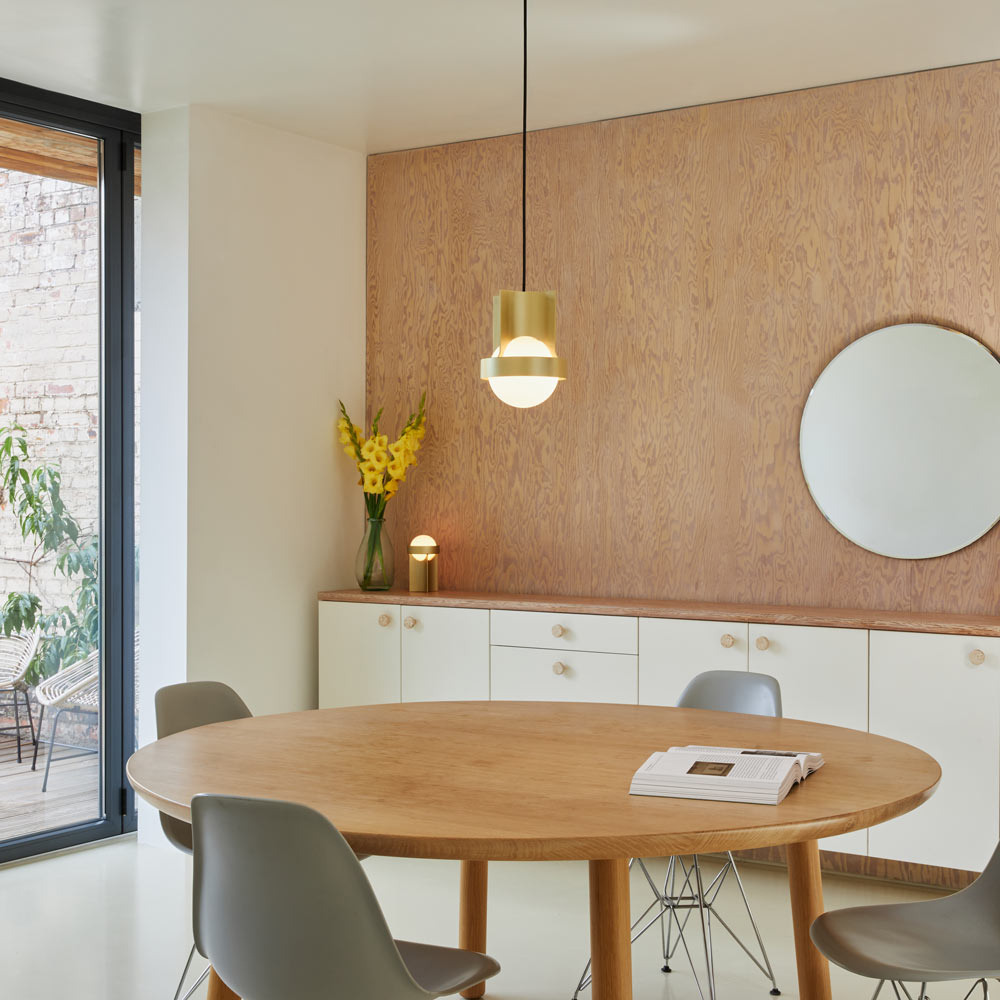 Loop Pendant Light in dining room.