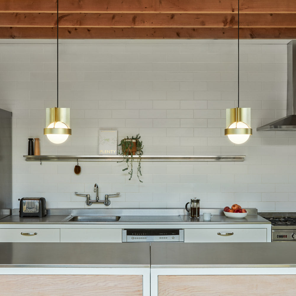 Loop Pendant Light in kitchen.