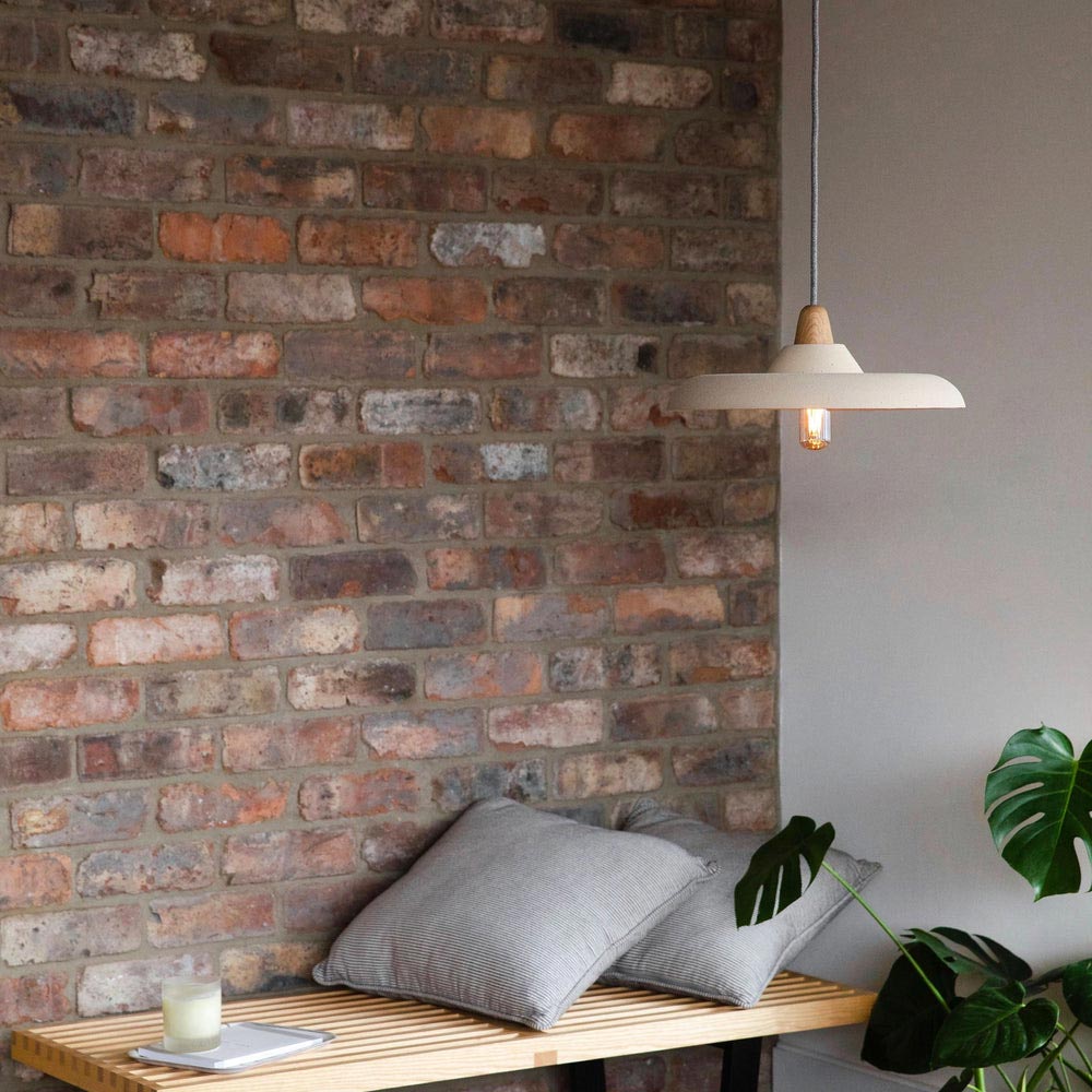 Lurra Medium Base T12 Type LED Bulb in living room.