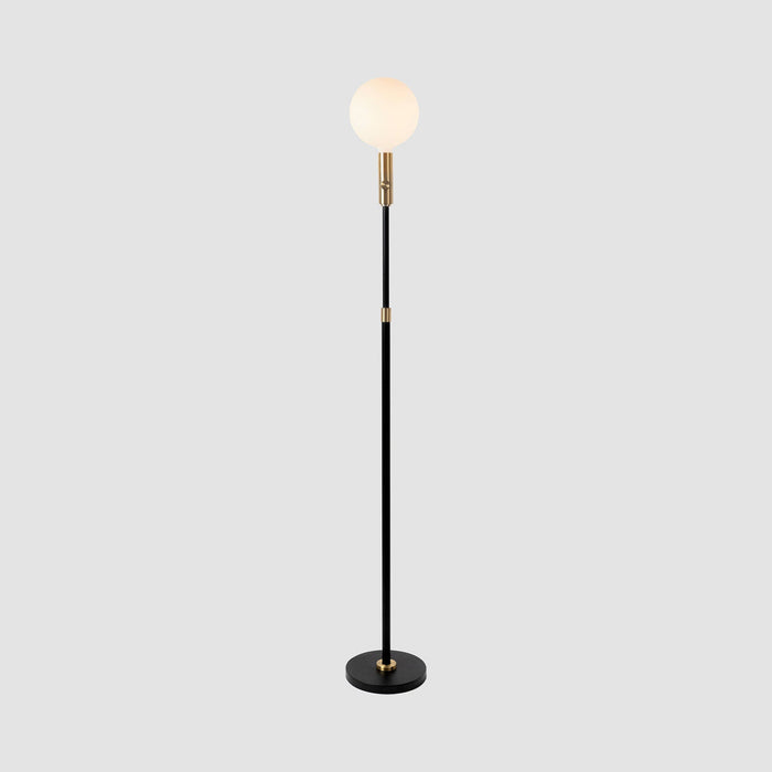 Poise Sphere V LED Adjustable Floor Lamp in Detail.