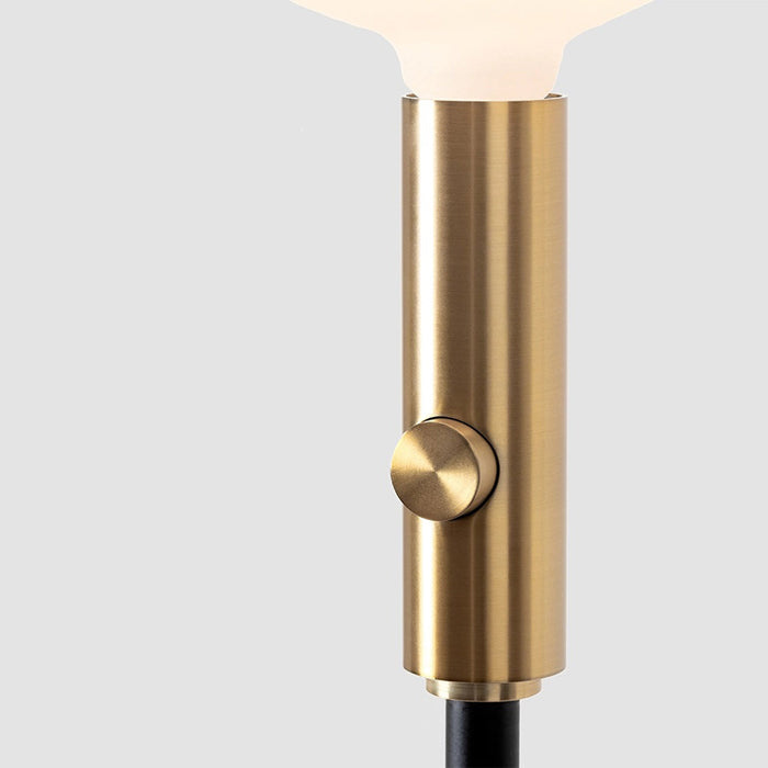 Poise Sphere V LED Adjustable Floor Lamp in Detail.