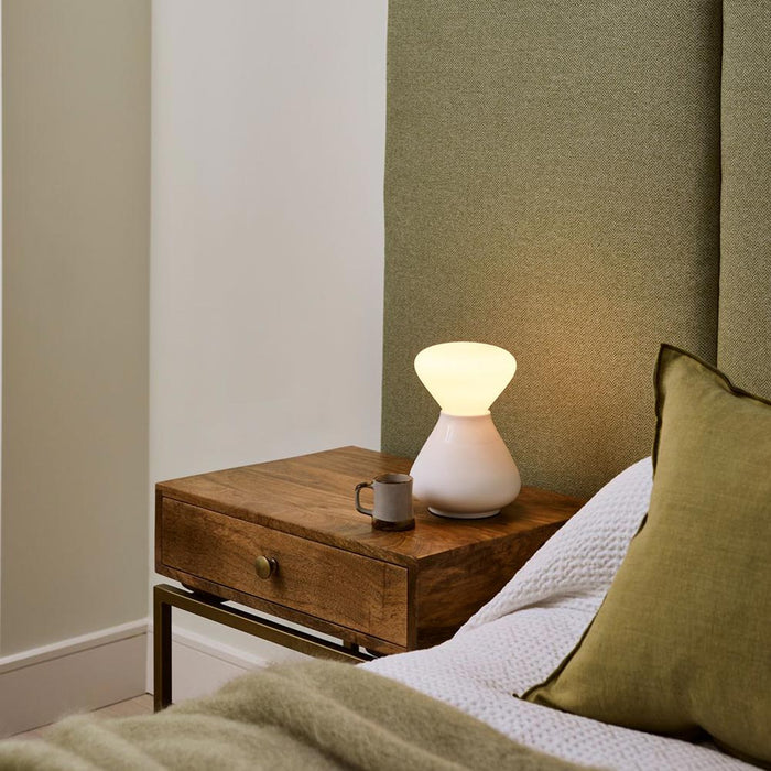 Reflection Noma Table Lamp in bedroom.