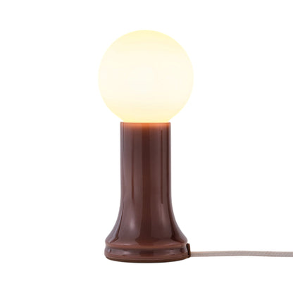 Shore Table Lamp in Bottle Brown.