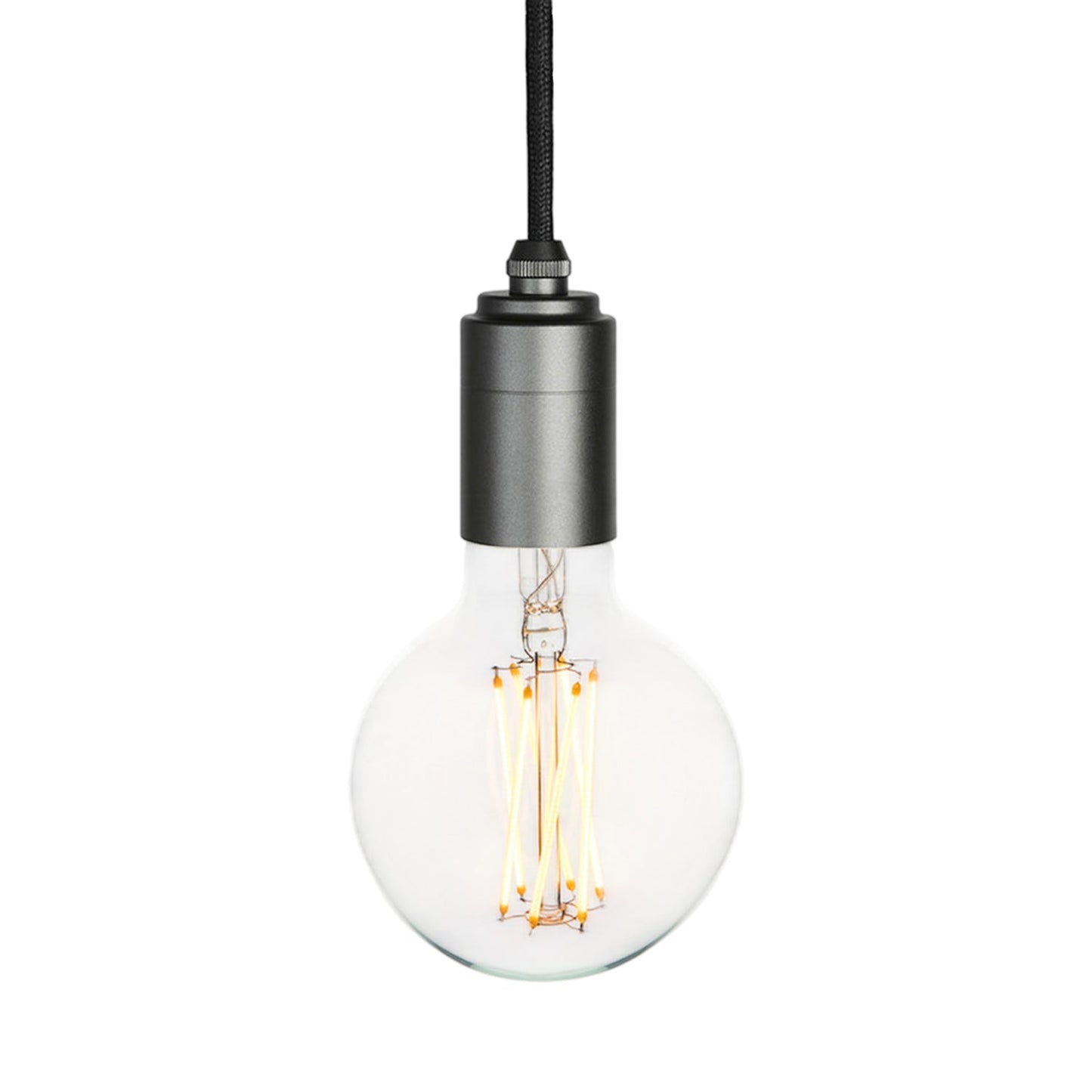 Signature Elva Pendant Light in Graphite (Non-tinted).