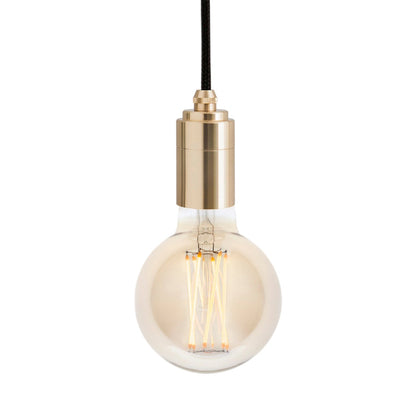 Signature Elva Pendant Light in Brass (Tinted).