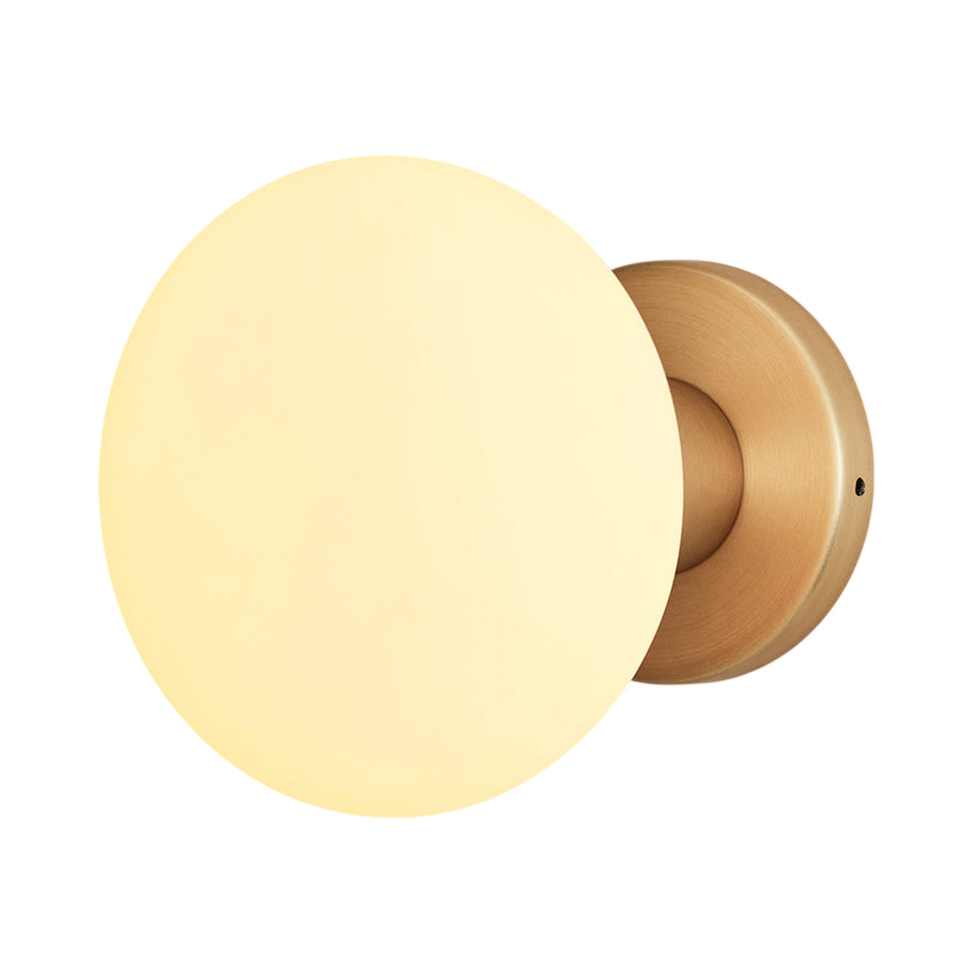 Signature Lochan Wall Light in Brass.