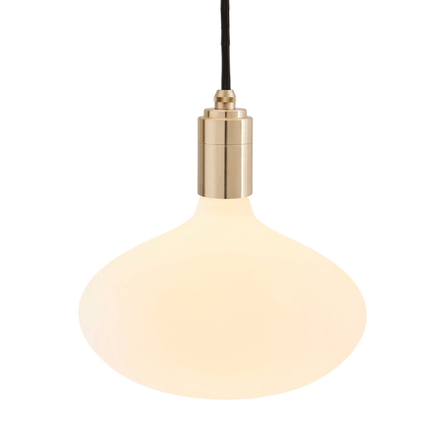 Signature Oval II Pendant Light in Brass.
