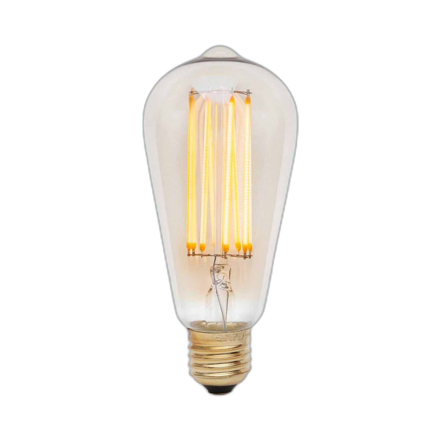 Squirrel Cage Medium Base ST20 Type LED Bulb.
